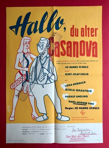 Original ddr plakat format - plakat, a2