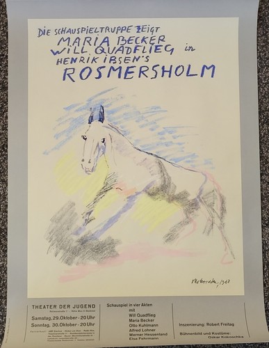 Poster plakat will - -,