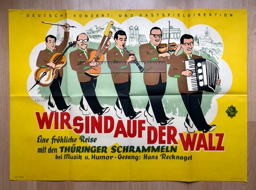 Original ddr plakat a1 - original,