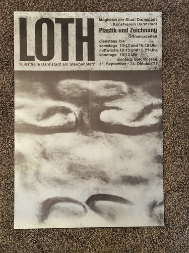 Poster plakat wilhelm loth - wilhelm,