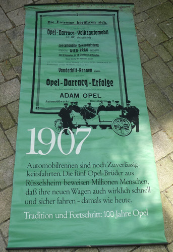 Original banner rolle 1962 - rolle,