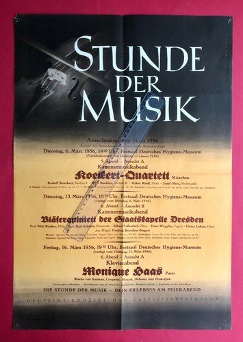 Original ddr plakat format - plakat, a2