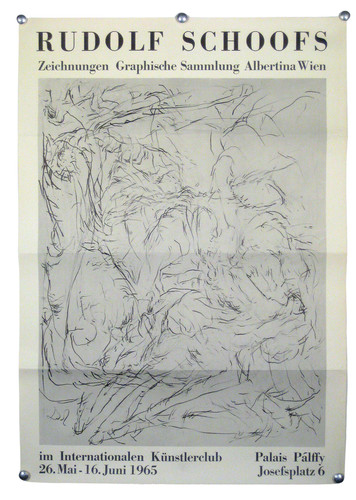 Ausstellungs plakat rudolf - ausstellungs,