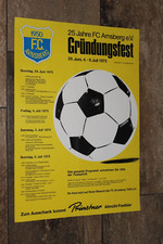 Plakat Poster 25 Jahre FC